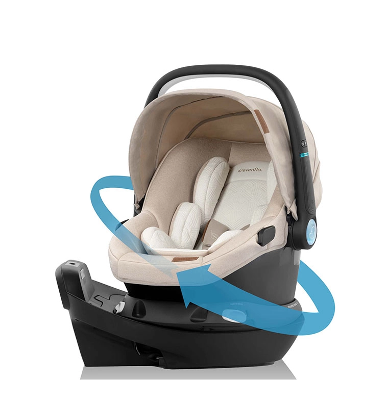 LIMITED EDITION Evenflo Shyft Intuiti+ Travel System Featuring Revolve180