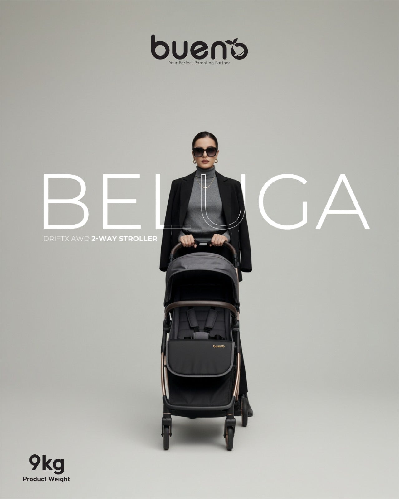 Bueno Beluga DriftX AWD Two-Ways Stroller