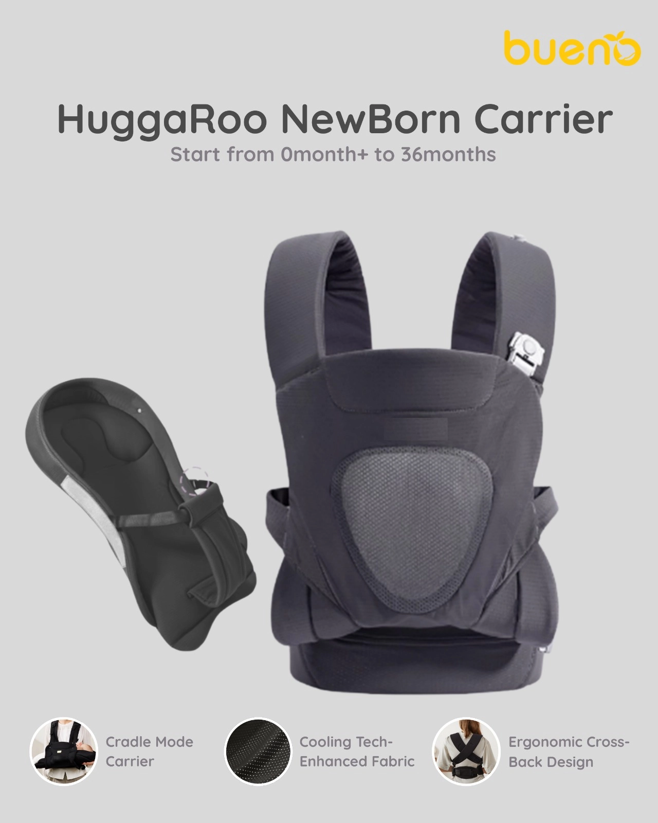 Bueno HuggaRoo Newborn Carrier