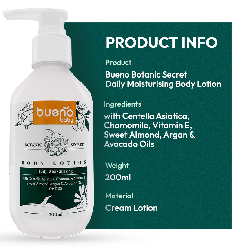 Bueno Botanic Secret Daily Moisturising Body Lotion