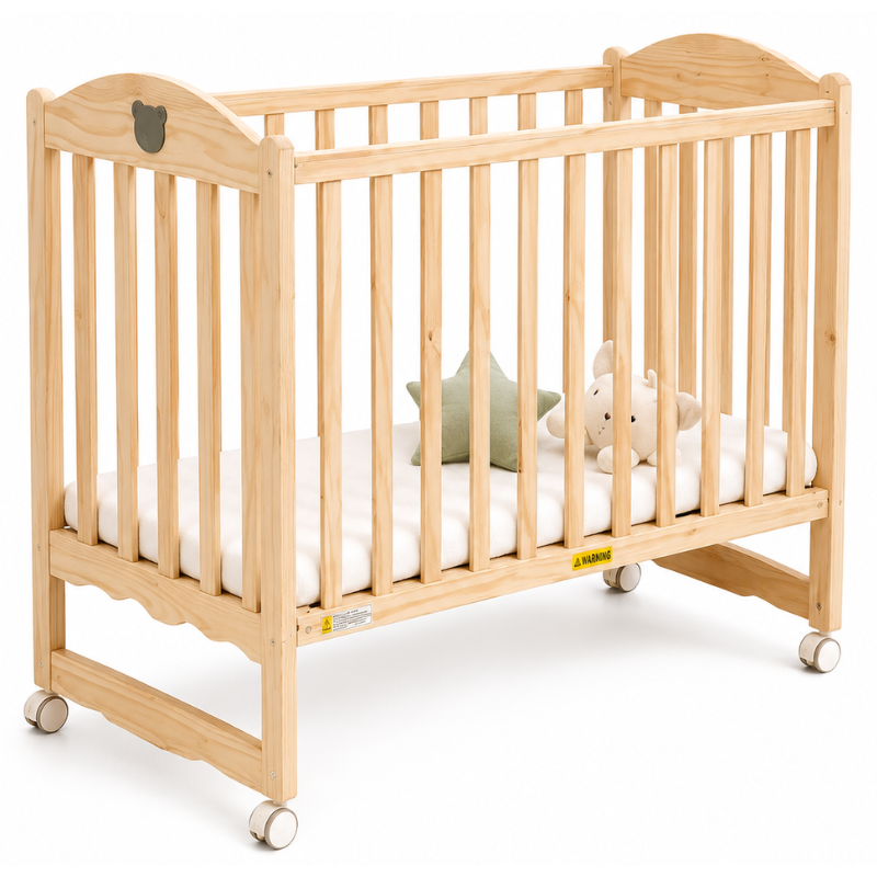 gb Wooden Baby Cot MC115-A