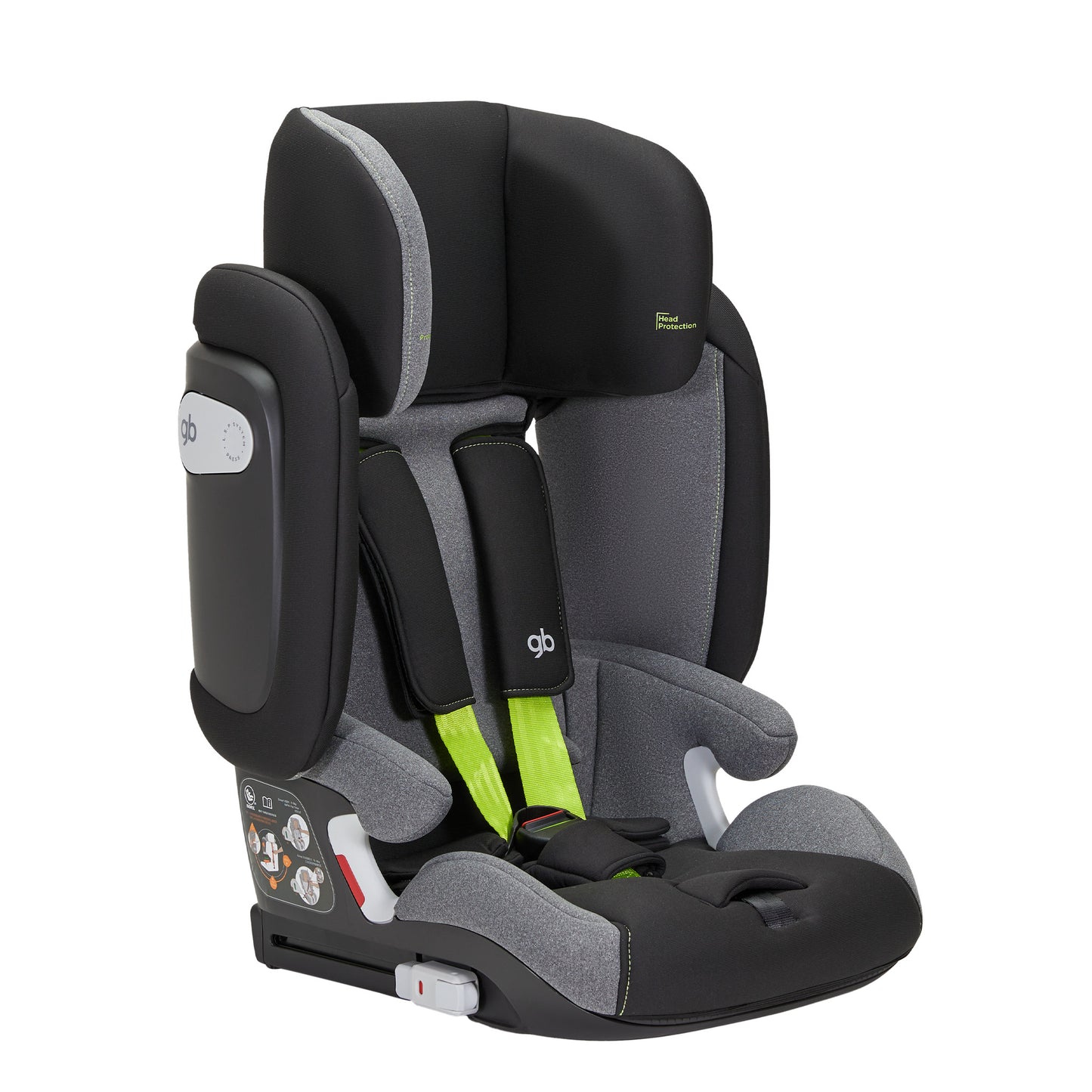 gb Pockit Armor R129 Foldable Booster Car Seat