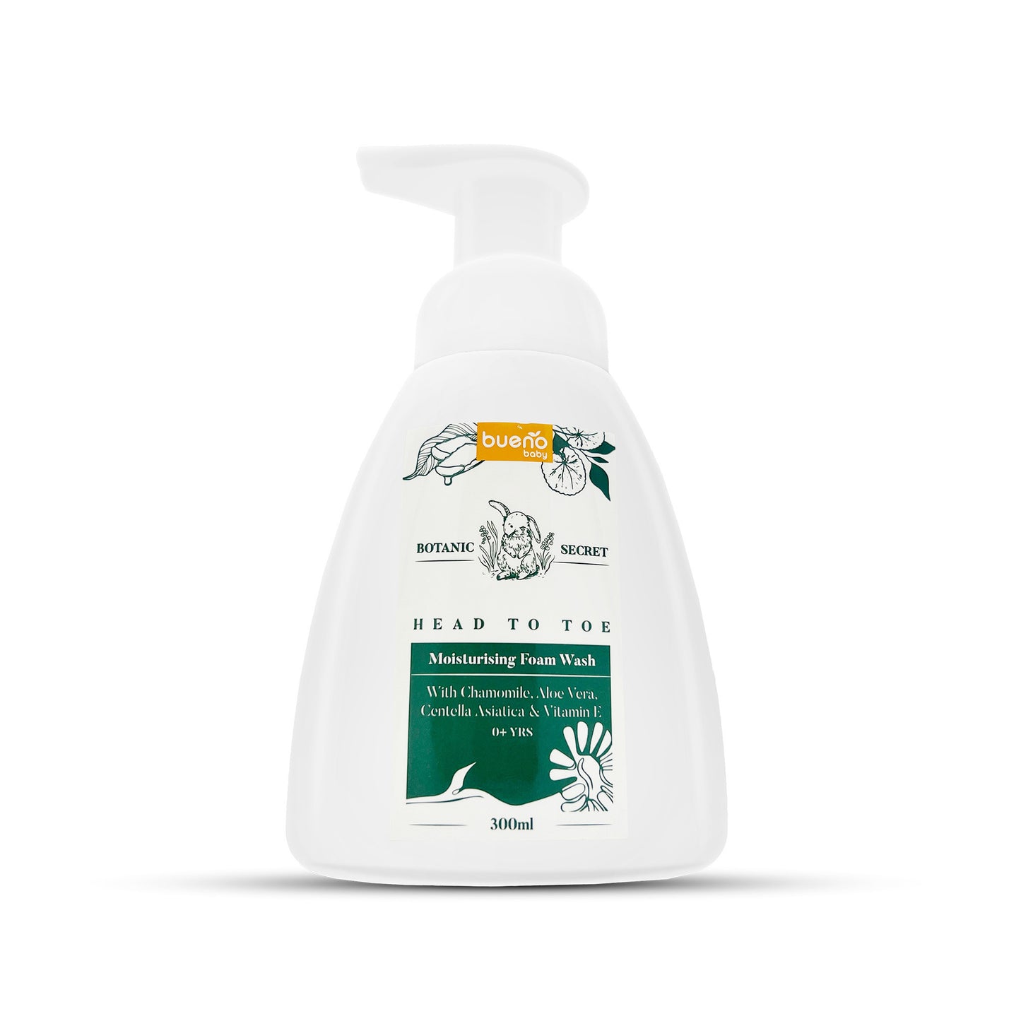 Bueno Botanic Secret Head To Toe Moisturising Foam Wash