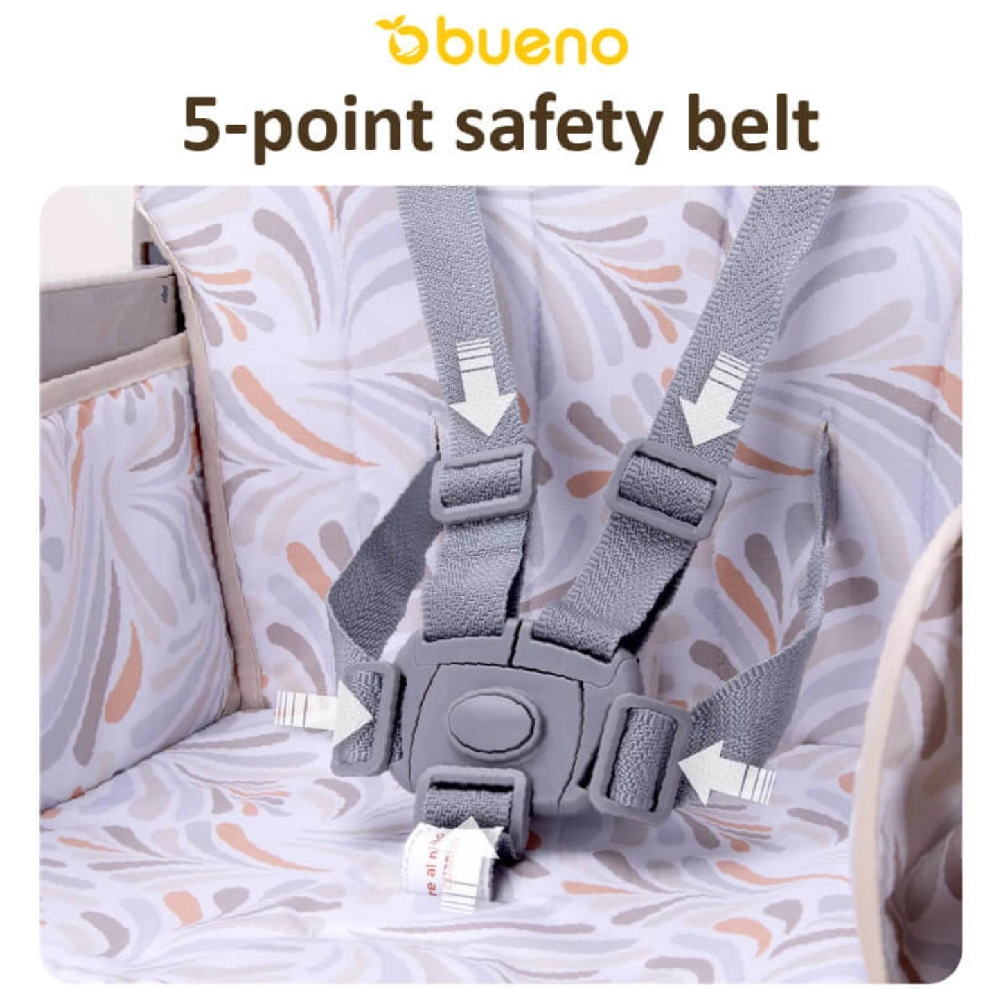Bueno 4 in 1 Fold n Go Portable Travel High Chair