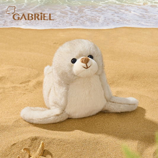 GABRiEL Diem Grey Seal Plush Doll