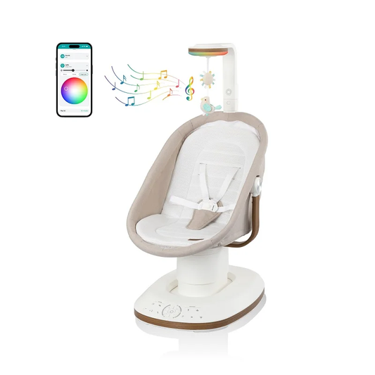 Evenflo Elara 2-in-1 Smart Motion Baby Swing & Soothing Nest