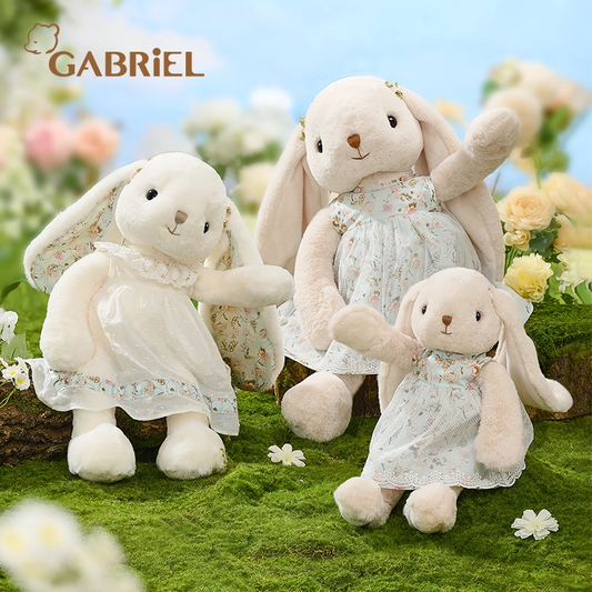 GABRiEL Elegant Bunny Plush Doll