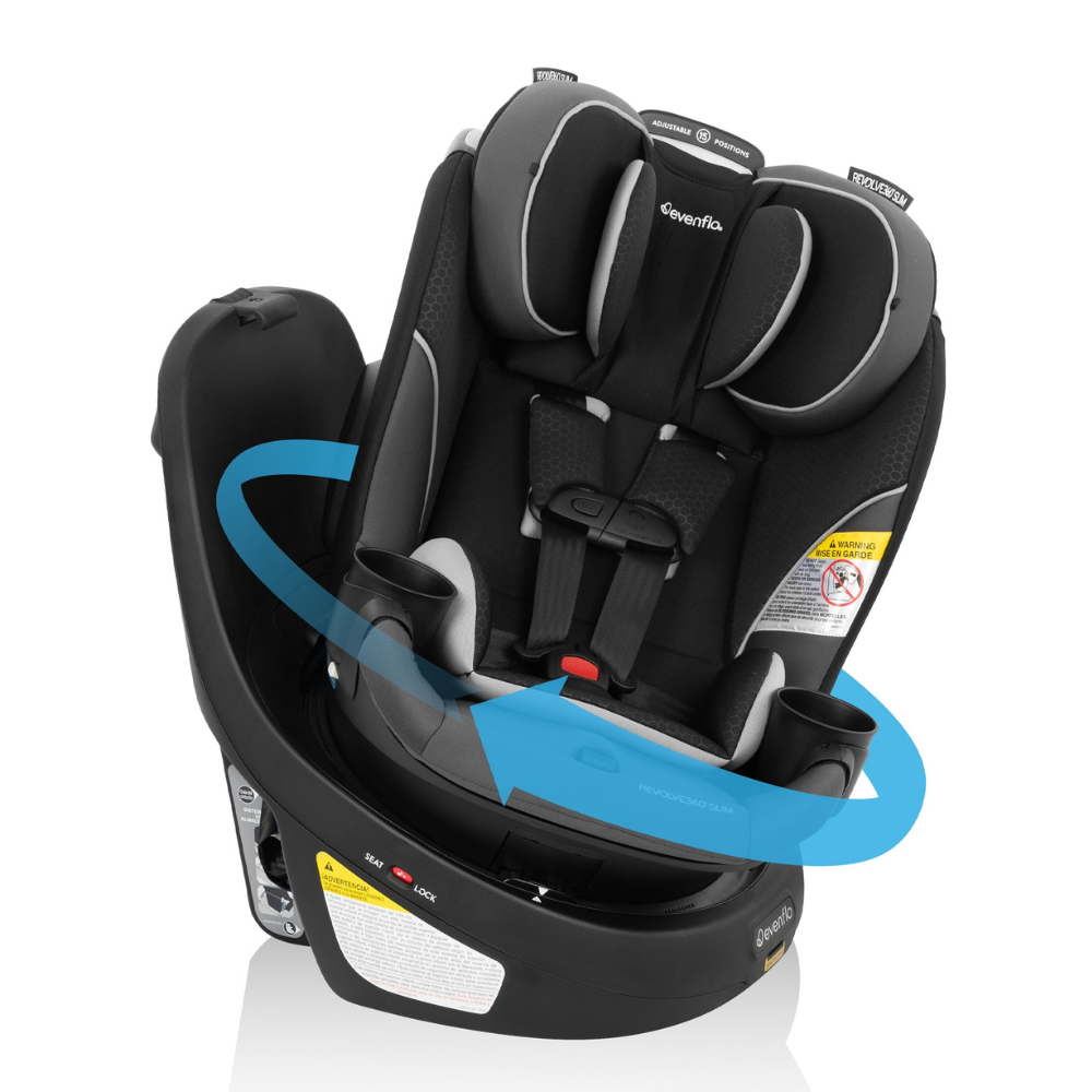 Evenflo Revolve360 Slim 2-in-1 Convertible Car Seat (Newborn to 30kg)