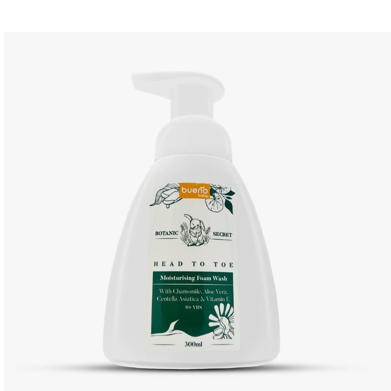 Bueno Botanic Secret Head To Toe Moisturising Foam Wash