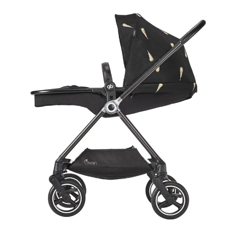 GB Swan Carbon Fibre Frame Premium Two Ways Baby Stroller