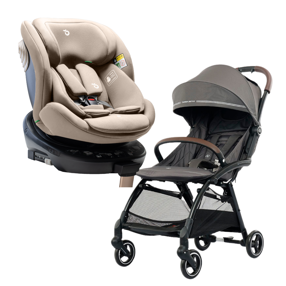 COMBO DEAL Bueno Bryde 2G Car Seat + GB Kun Lite Stroller