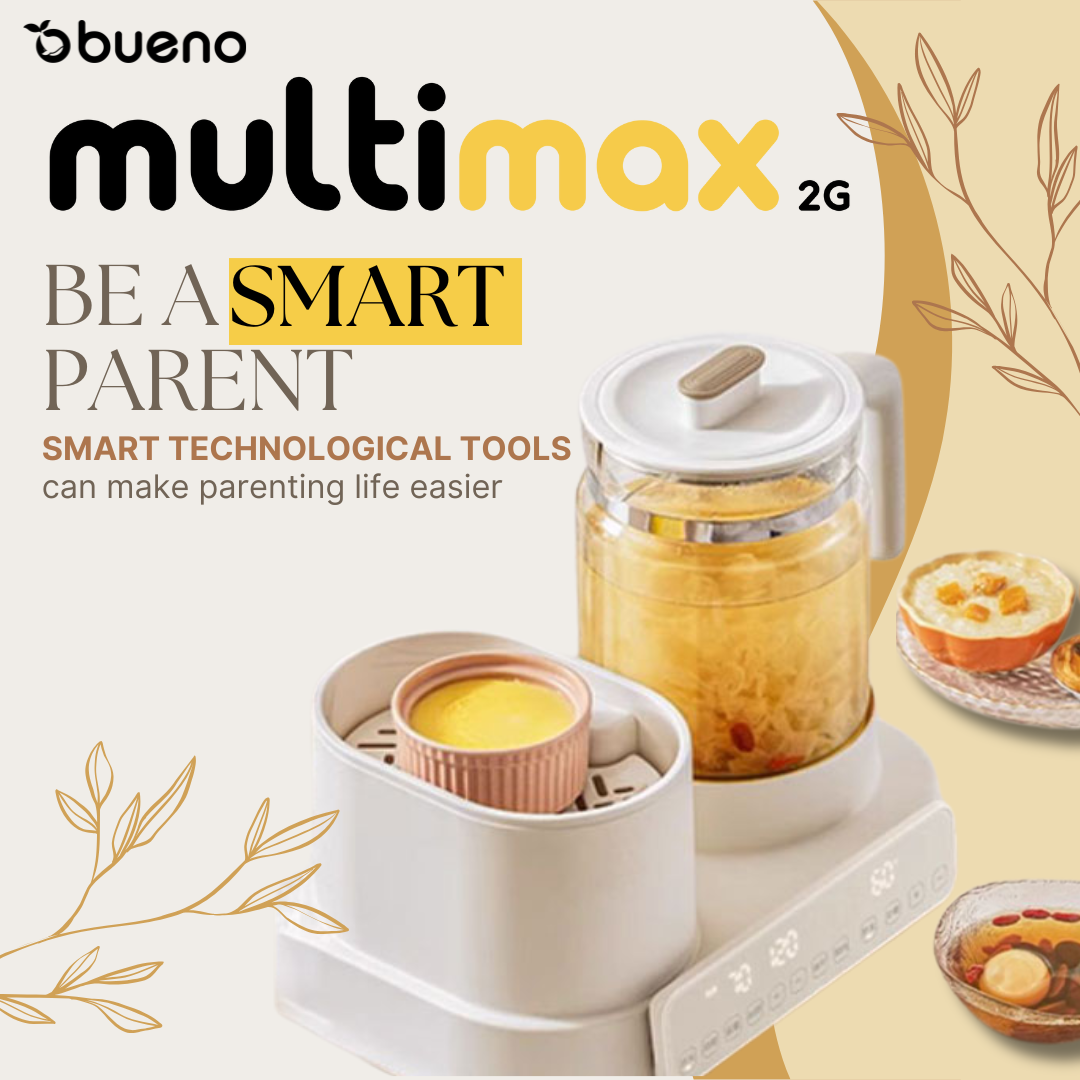 Bueno MultiMax Thermostat Milk Regulator Electric Kettle & Baby Warmer