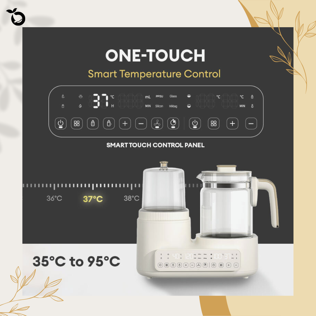 Bueno MultiMax Thermostat Milk Regulator Electric Kettle & Baby Warmer