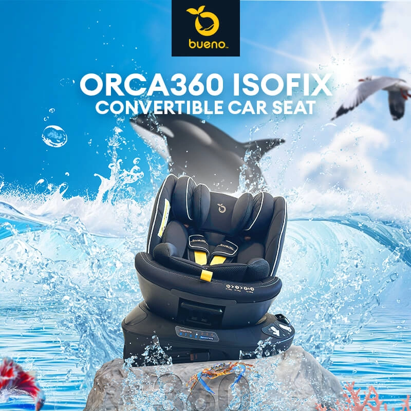 Bueno Orca360 Spin Isofix Car Seat