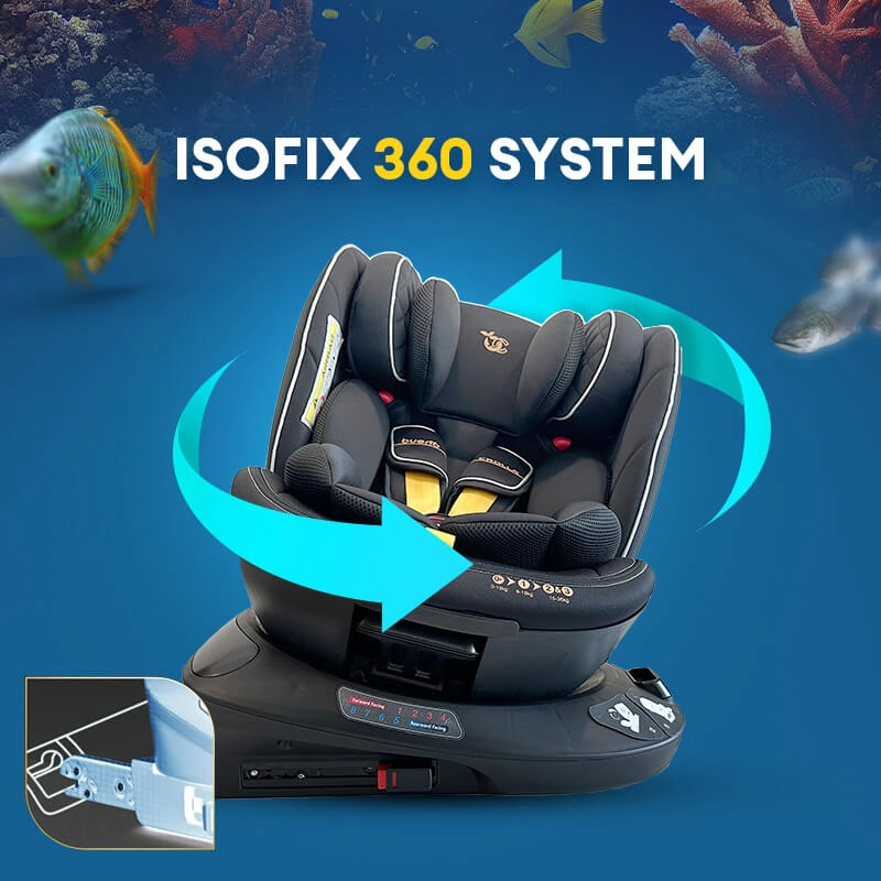 Bueno Orca360 Spin Isofix Car Seat