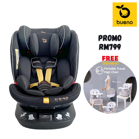 Bueno Orca360 Spin Isofix Car Seat