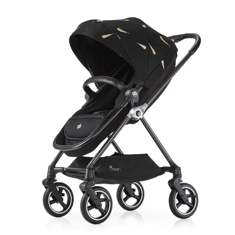 GB Swan Carbon Fibre Frame Premium Two Ways Baby Stroller