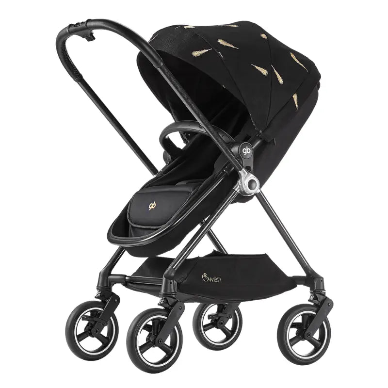 GB Swan Carbon Fibre Frame Premium Two Ways Baby Stroller