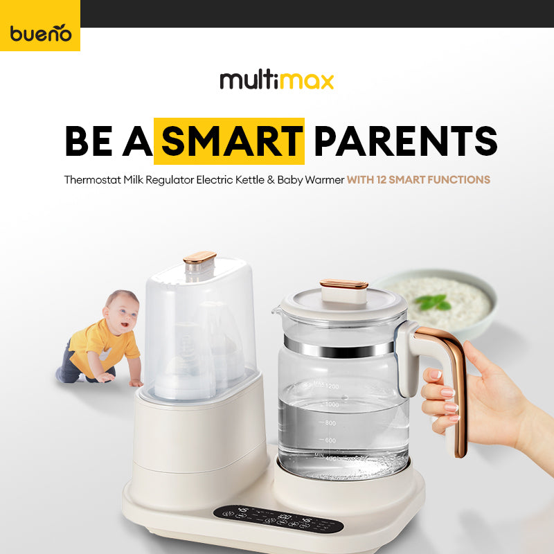 Bueno MultiMax Thermostat Milk Regulator Electric Kettle & Baby Warmer